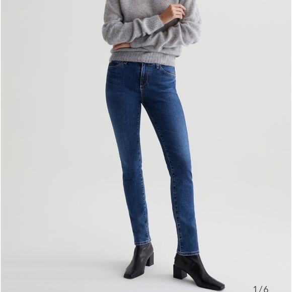 AG Adriano Goldschmied Prima Cigarette Jeans Blue Women’s US 29 - Picture 5 of 13